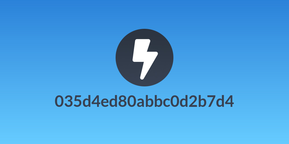 035d4ed80abbc0d2b7d4