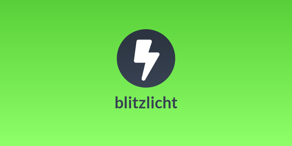 blitzlicht