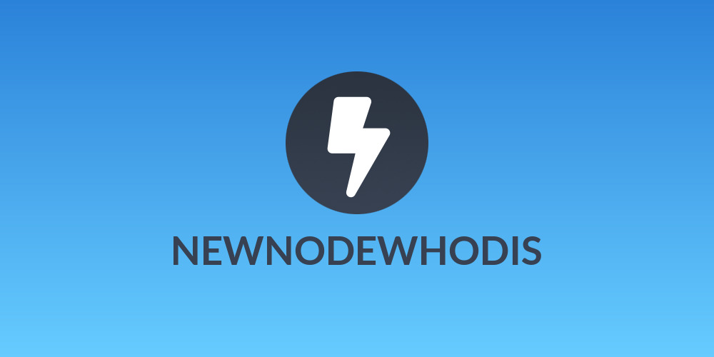 NEWNODEWHODIS