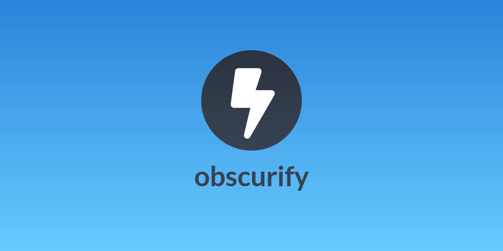 obscurify