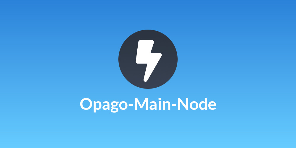 Opago-Main-Node