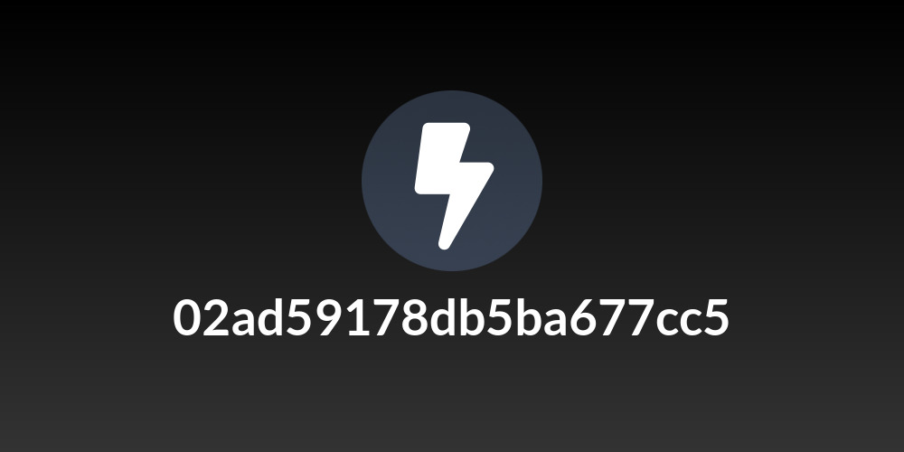 02ad59178db5ba677cc5
