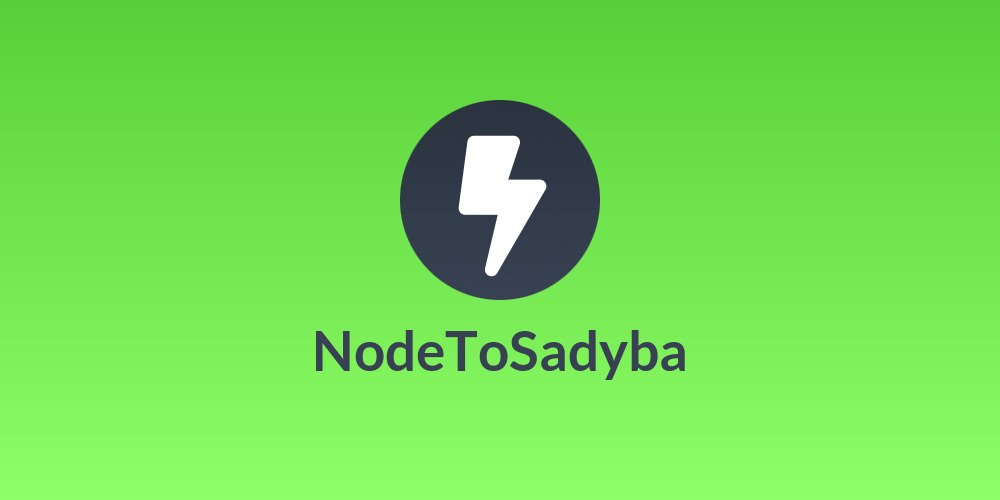 NodeToSadyba