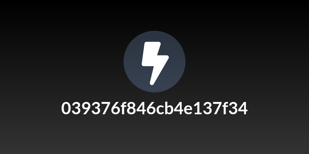 039376f846cb4e137f34