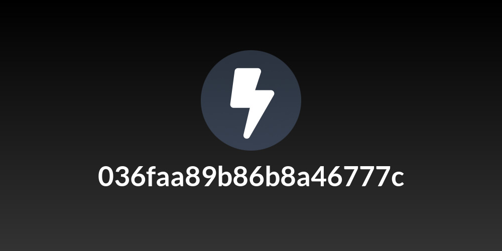 036faa89b86b8a46777c