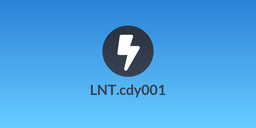 LNT.cdy001