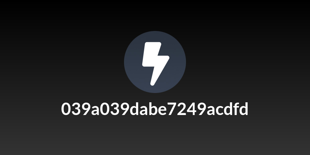 039a039dabe7249acdfd