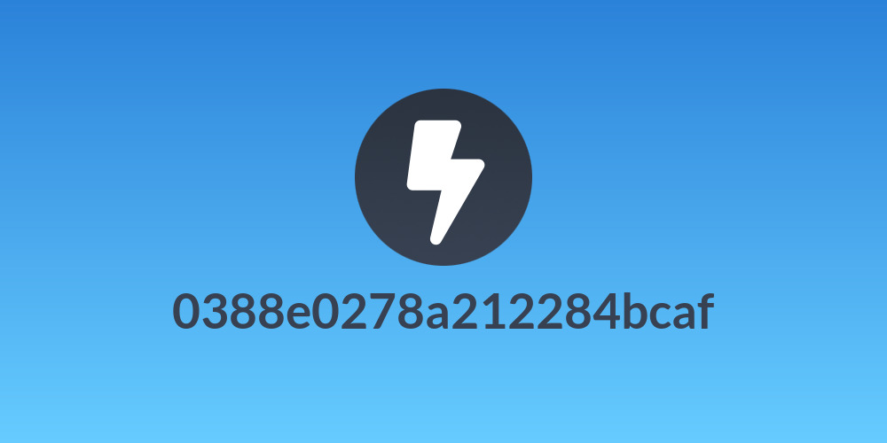 0388e0278a212284bcaf