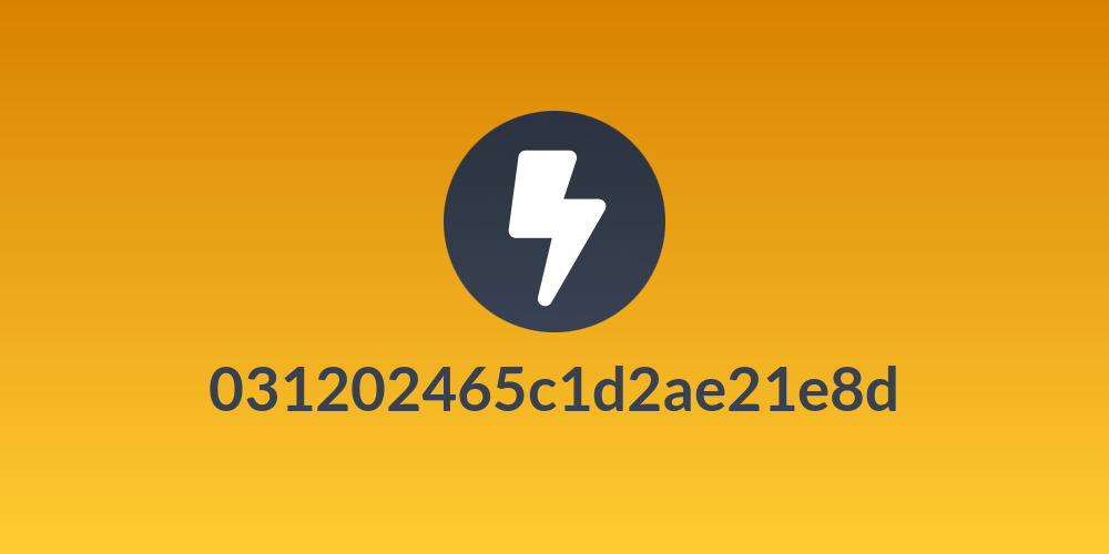 031202465c1d2ae21e8d