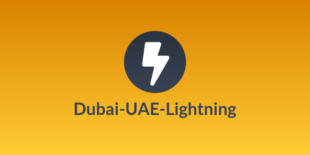 �Dubai-UAE-Lightning�