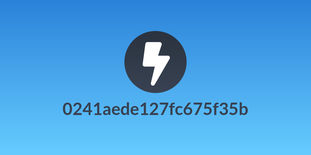 0241aede127fc675f35b