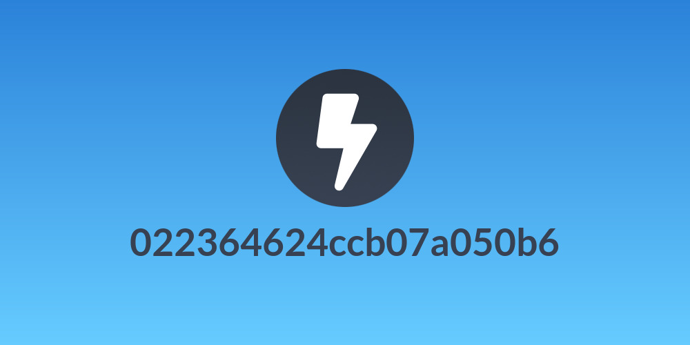 022364624ccb07a050b6