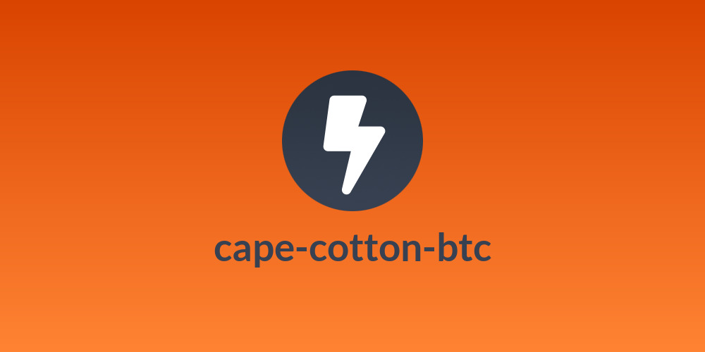 cape-cotton-btc