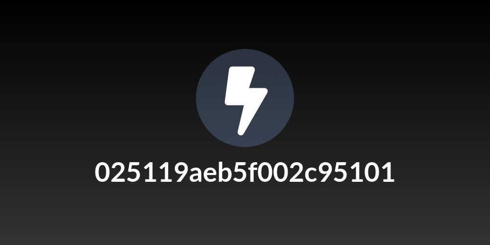 025119aeb5f002c95101