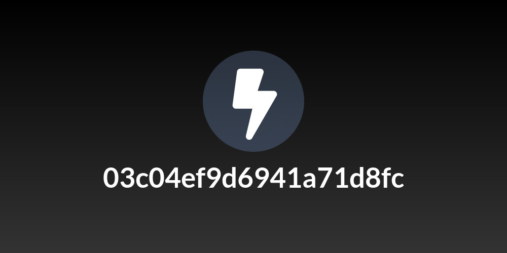 03c04ef9d6941a71d8fc