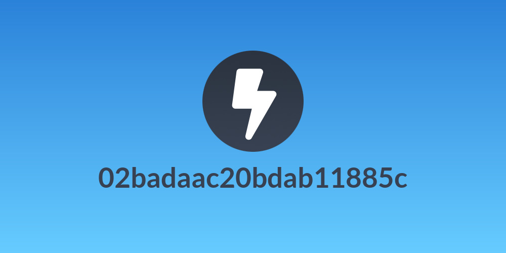 02badaac20bdab11885c