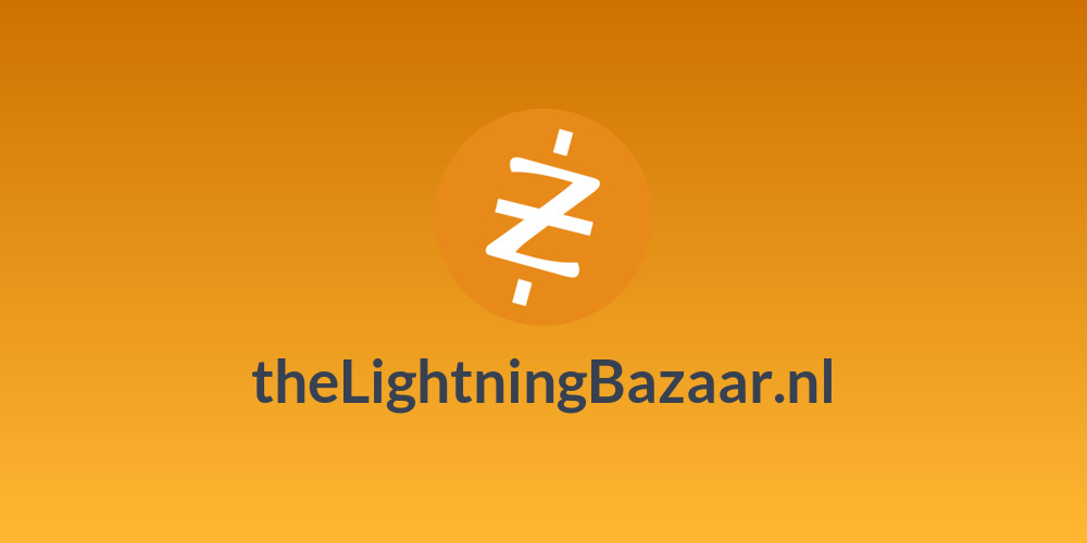theLightningBazaar.nl