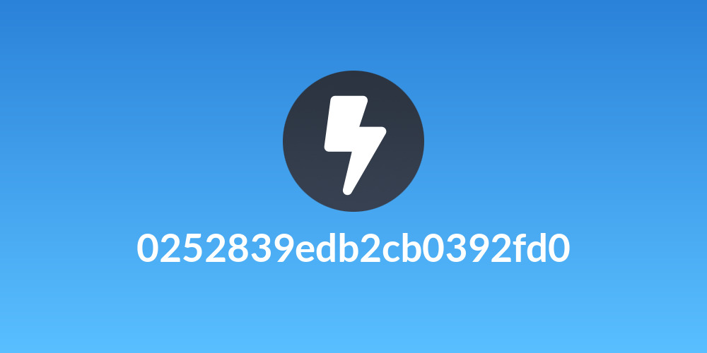 0252839edb2cb0392fd0