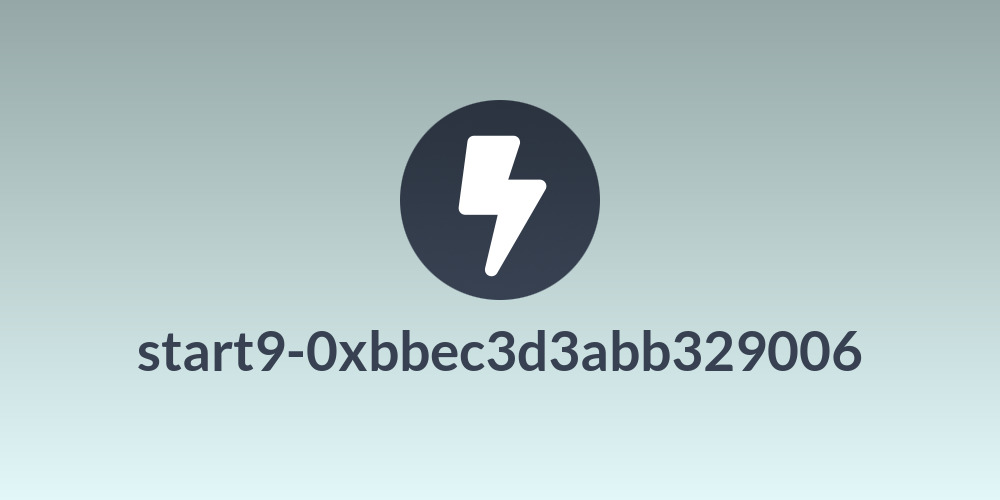 start9-0xbbec3d3abb329006