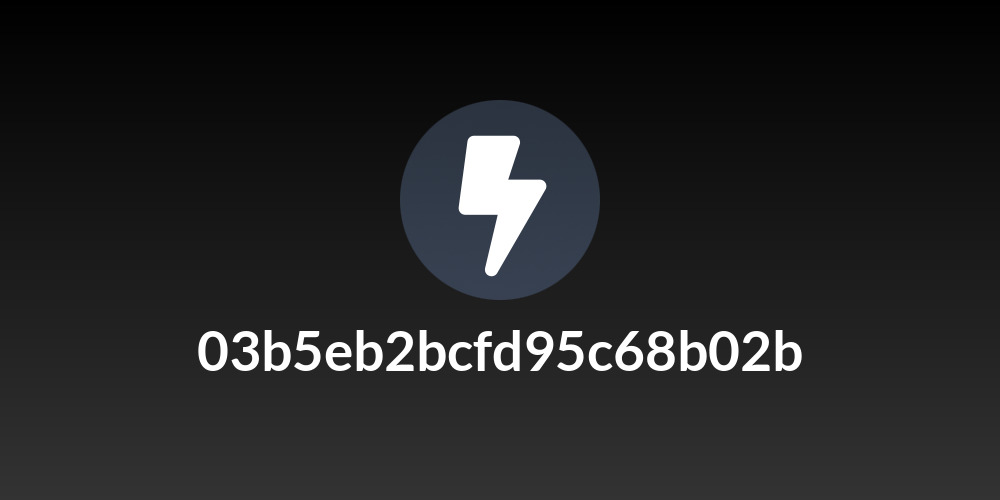 03b5eb2bcfd95c68b02b
