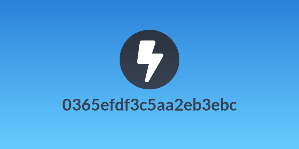 0365efdf3c5aa2eb3ebc