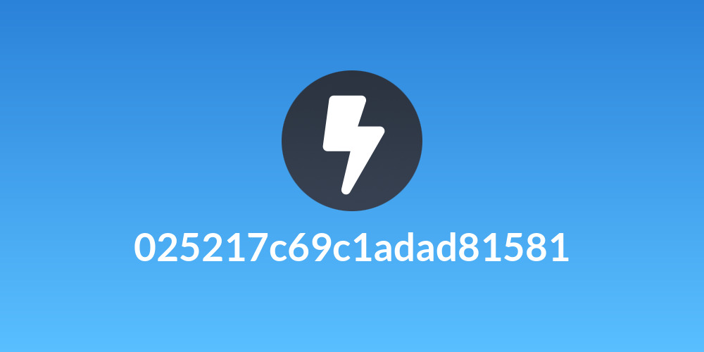 025217c69c1adad81581