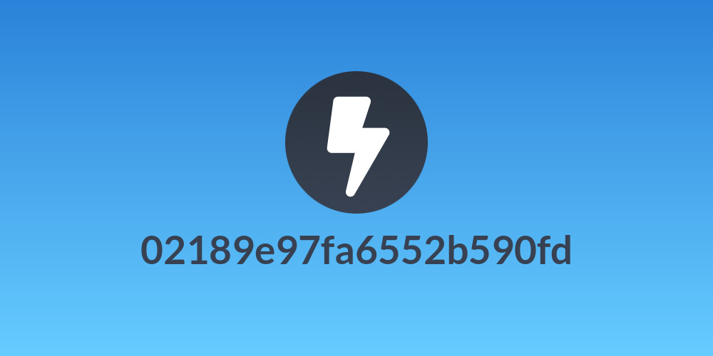 02189e97fa6552b590fd
