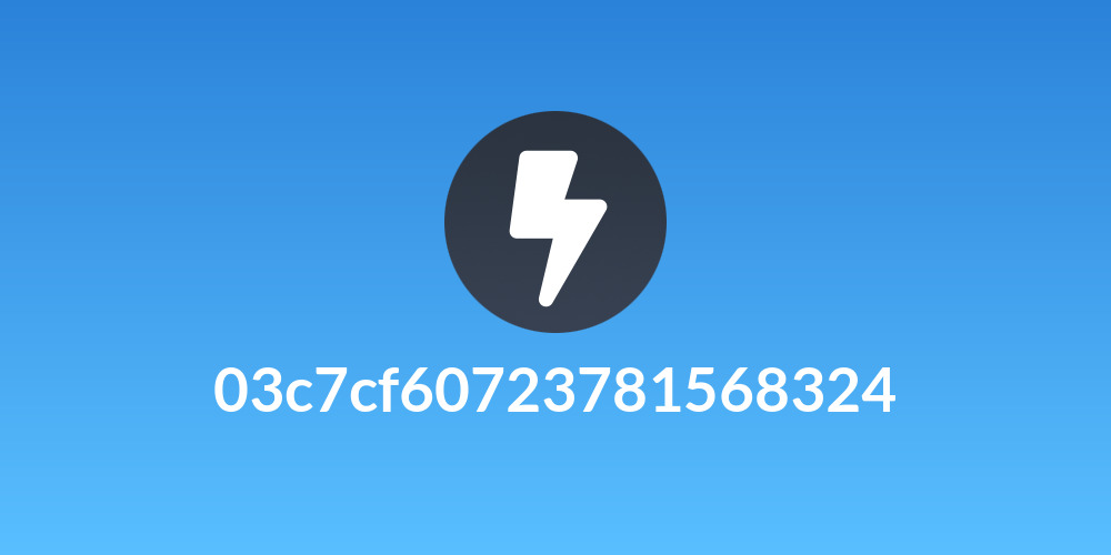 03c7cf60723781568324