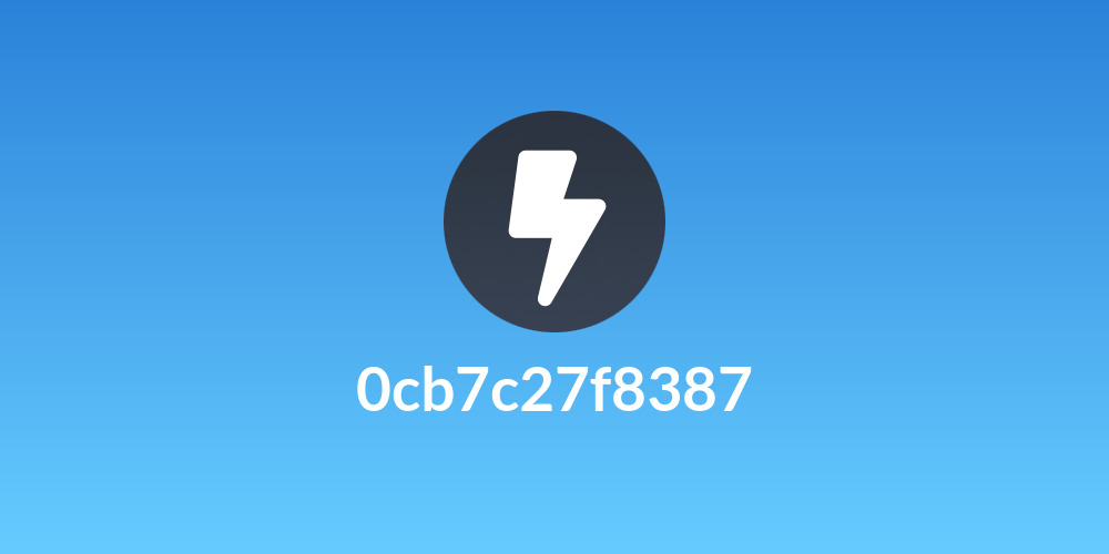 0cb7c27f8387