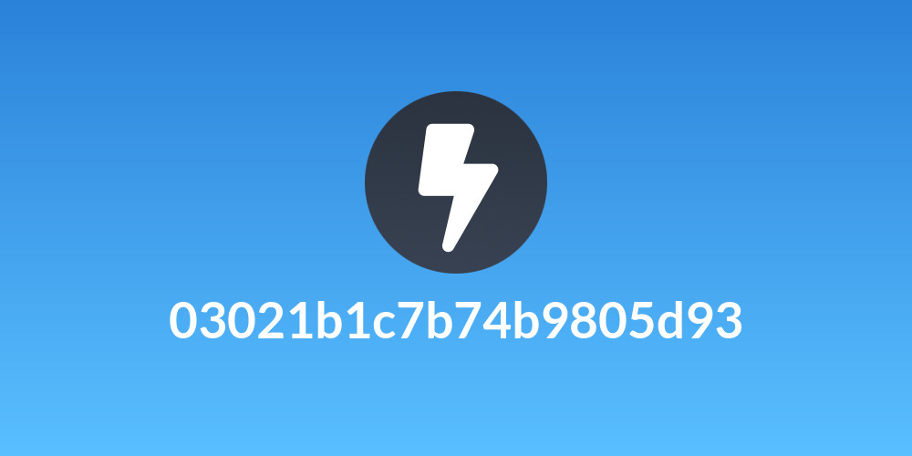 03021b1c7b74b9805d93
