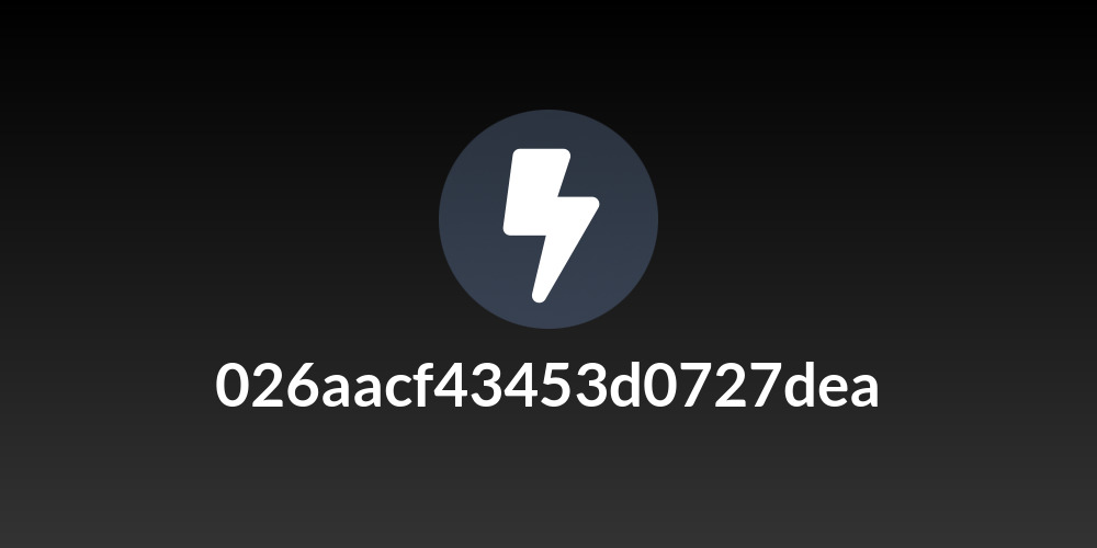 026aacf43453d0727dea