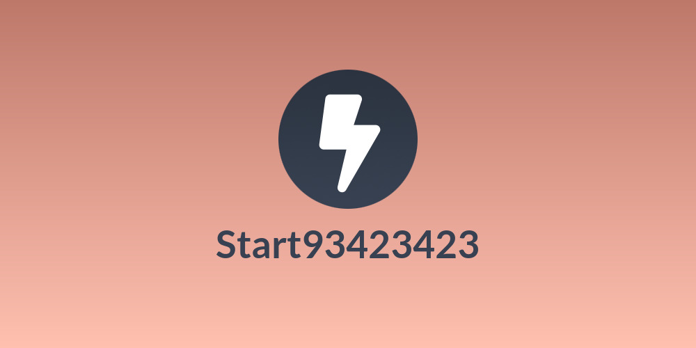 Start93423423
