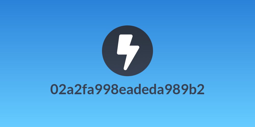 02a2fa998eadeda989b2