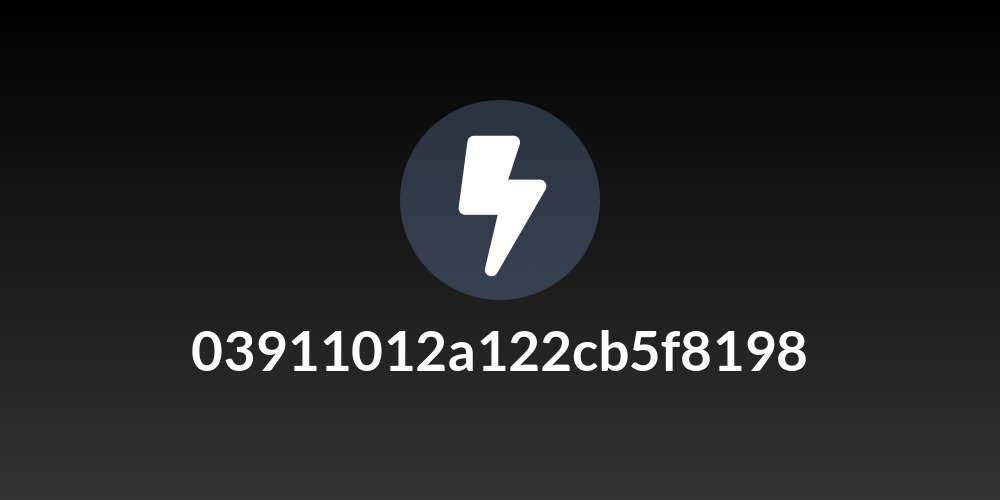 03911012a122cb5f8198