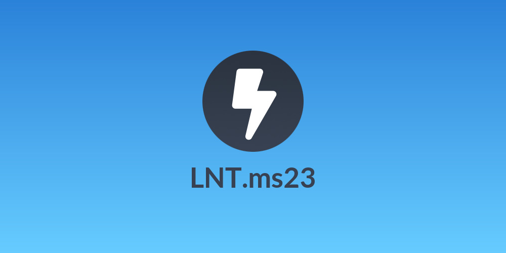 LNT.ms23