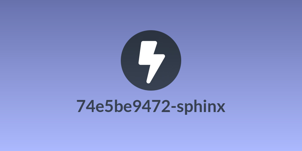 74e5be9472-sphinx