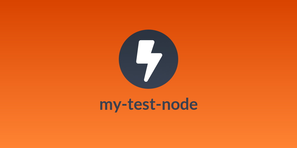 my-test-node