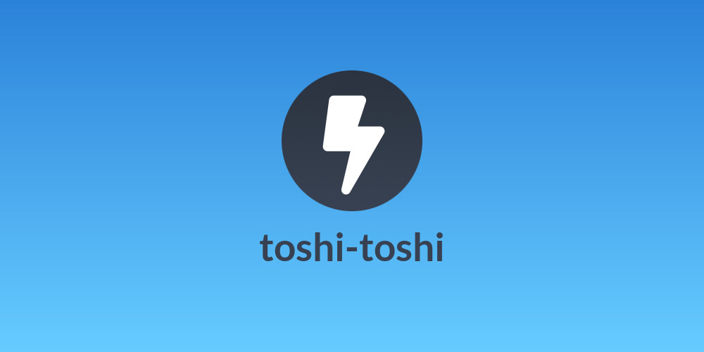 toshi-toshi