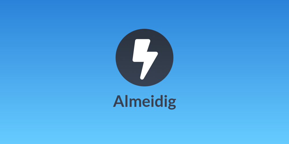 Almeidig