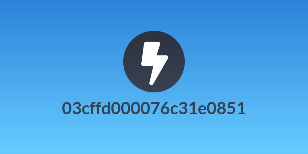 03cffd000076c31e0851