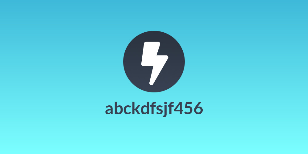 abckdfsjf456