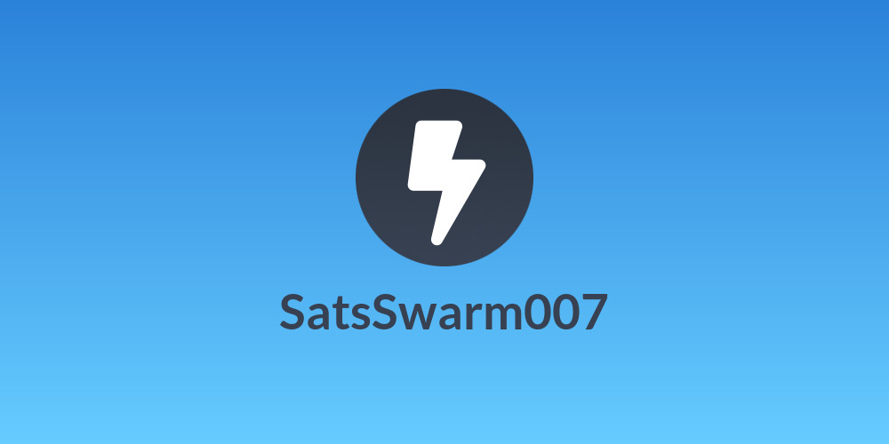 SatsSwarm007
