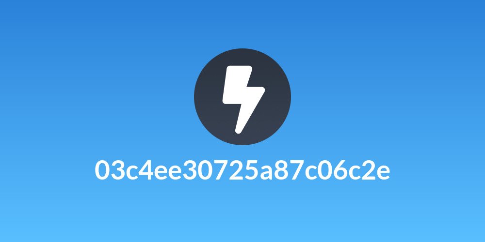 03c4ee30725a87c06c2e