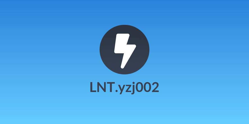 LNT.yzj002