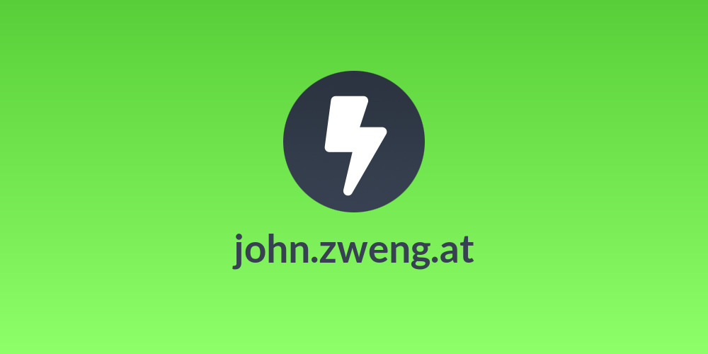 john.zweng.at