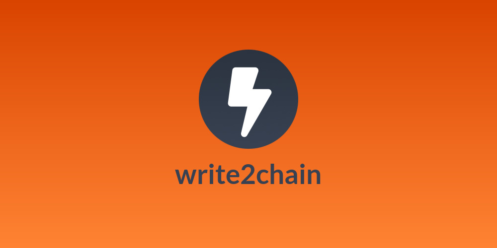 write2chain