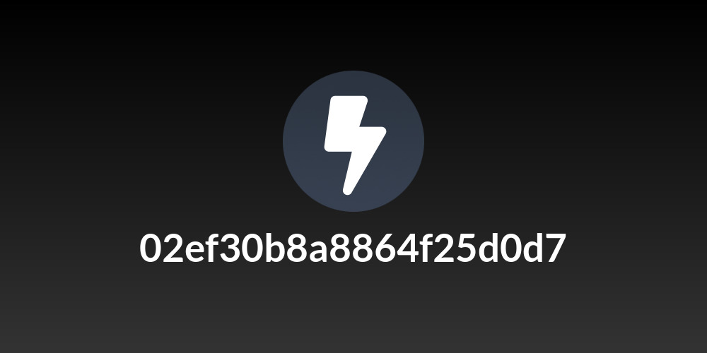 02ef30b8a8864f25d0d7