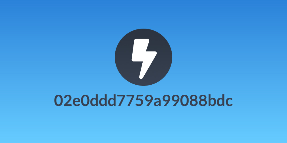 02e0ddd7759a99088bdc