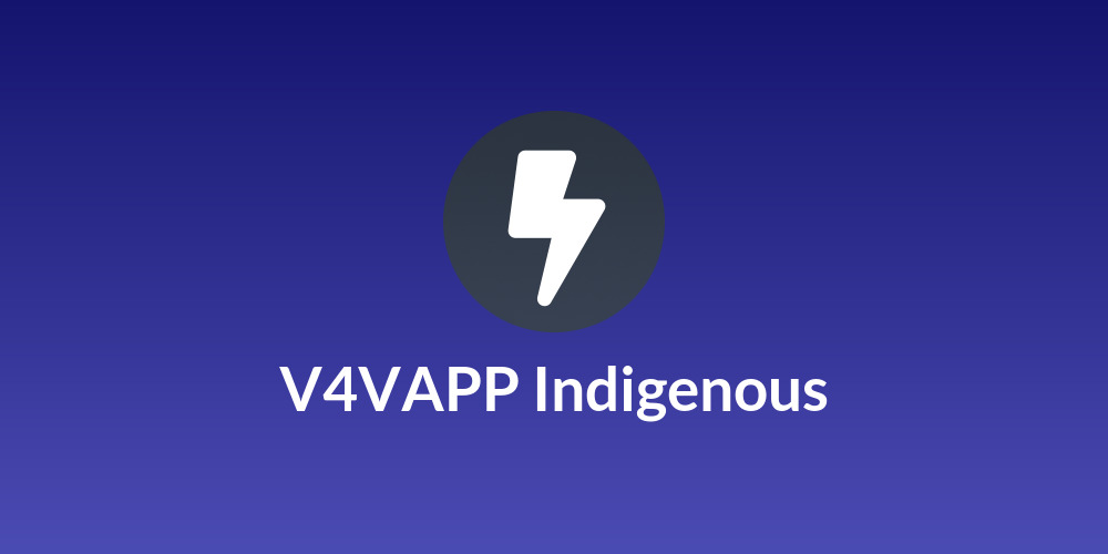 V4VAPP Indigenous