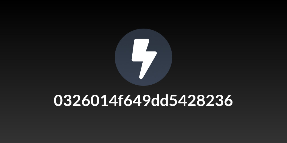 0326014f649dd5428236